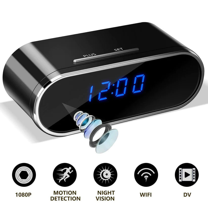 Mini Desk Digital Camera Clock