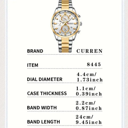 CURREN BUSINESS MENS WATCH