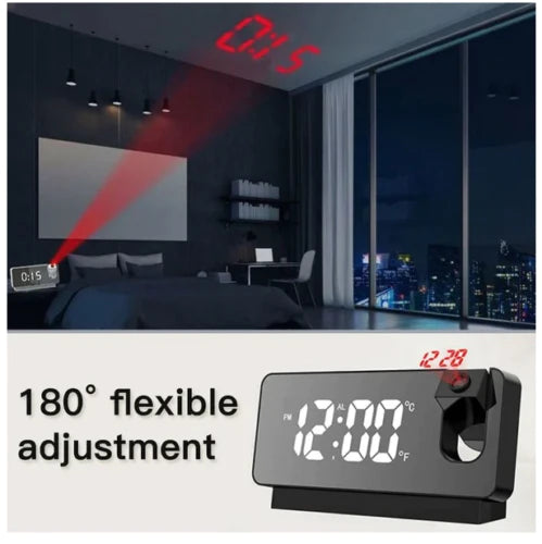 Multi-functional LED Digital Projector Clock