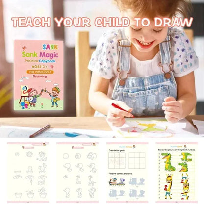 MAGICBOOK™ | KIDS PRACTICE COPYBOOK SET