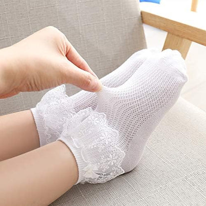 White Colored Socks for kids (Two Pairs)