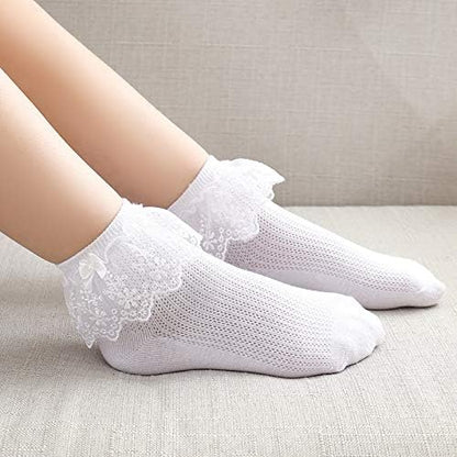 White Colored Socks for kids (Two Pairs)