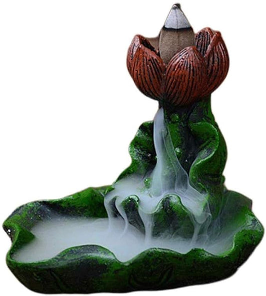 Leaf Shaped Backflow Incense Burner