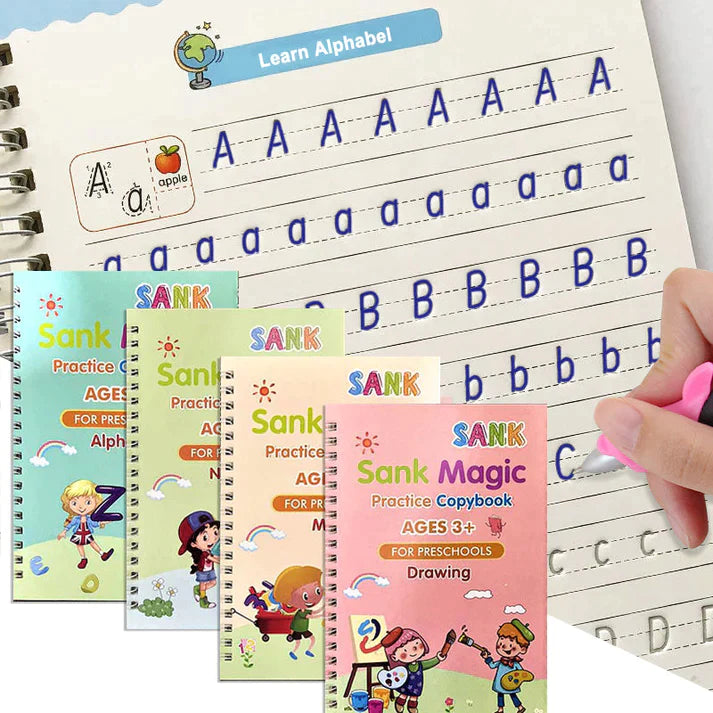 MAGICBOOK™ | KIDS PRACTICE COPYBOOK SET