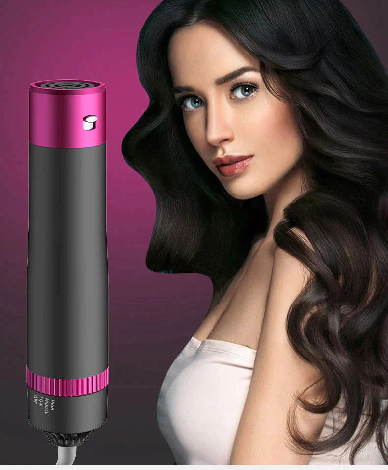 HOT AIR BRUSH | DRY, STYLE, AND VOLUMIZE | IONIC TECHNOLOGY (5-IN-1)