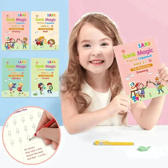 MAGICBOOK™ | KIDS PRACTICE COPYBOOK SET